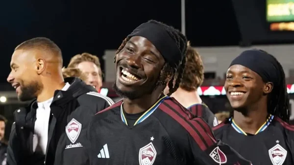 United States: Georgi Minoungou scores his first goal for Colorado Rapids