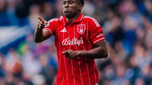 Premier League: Awoniyi’s double and earned penalty power Nottingham past Chelsea