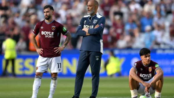 Nuno Espírito Santo could be the first to be sacked in England after West Ham’s relegation