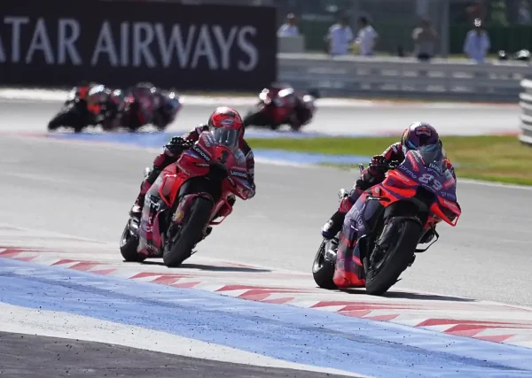 Moto GP classification leader suspended!