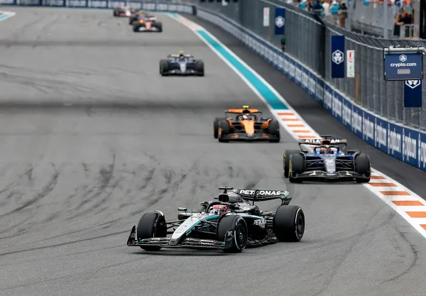 George Russell won qualifying for the Spanish GP!