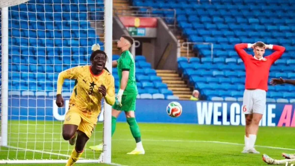 Ghana: Caleb Yirenkyi scores his first goal for the Black Stars