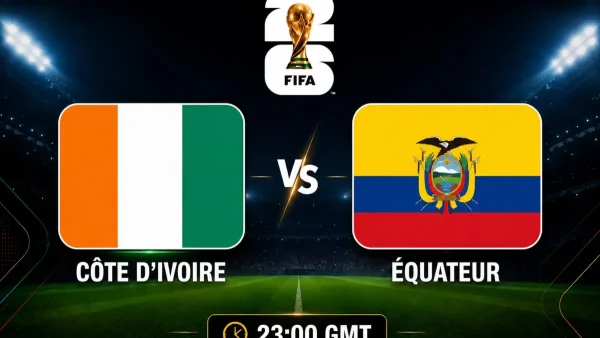 World Cup 2026: Follow Ivory Coast vs Ecuador live on Foot Africa!