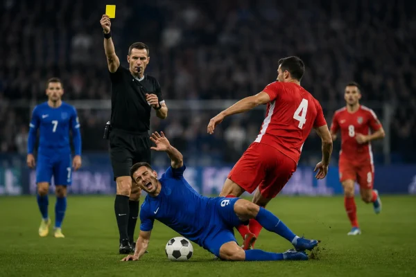 Foul in football – types, penalties and rules of the game