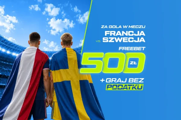 freebet bonus PLN 500 per goal! World Cup 2026